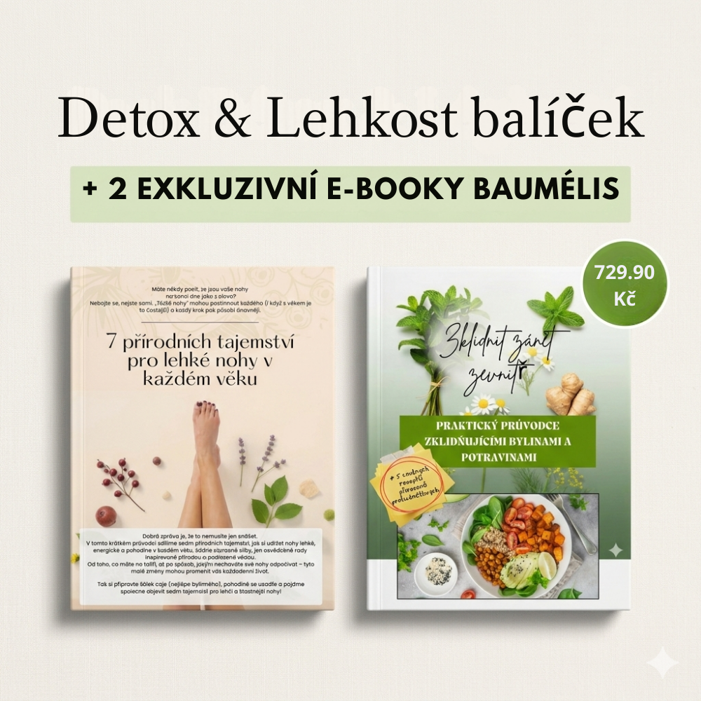 Detox & Lehkost balíček – 2 exkluzivní e-knihy Baumélis
